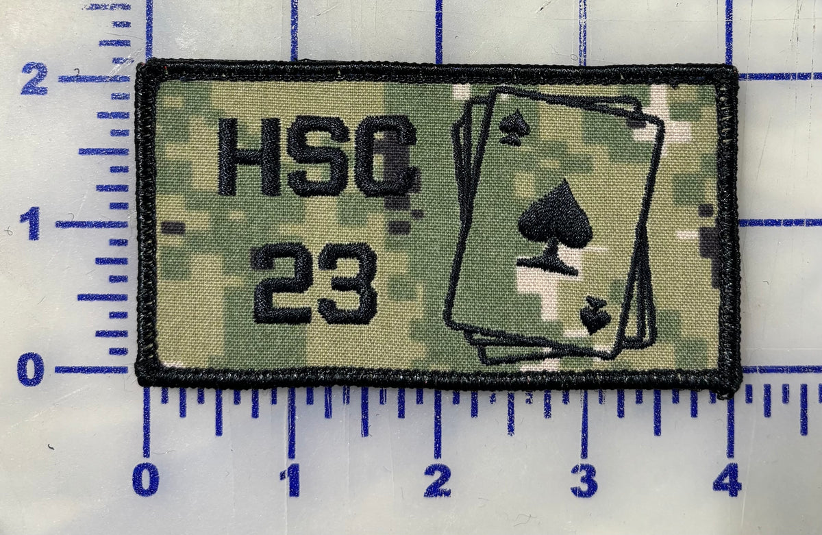 Officially Licensed HSC-23 Wildcards Command Flags Patch