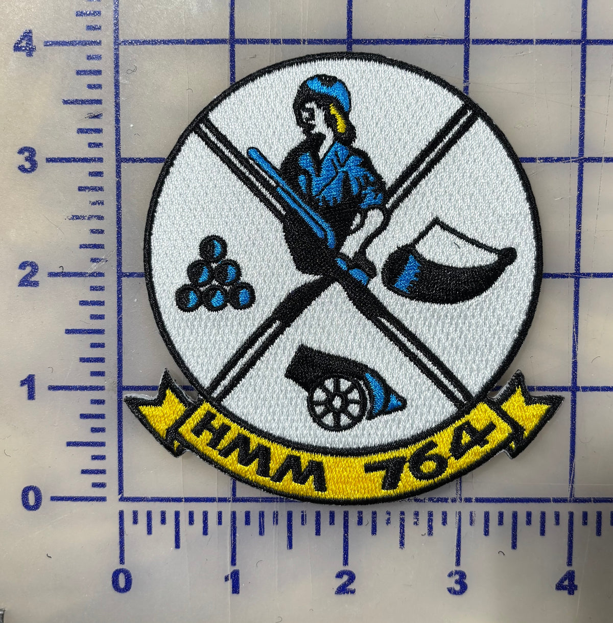 Officially Licensed USMC HMM-764 Moonlighters Throwback Patch