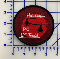 Official HMLA-167 Have Guns Will Travel Shoulder Patches