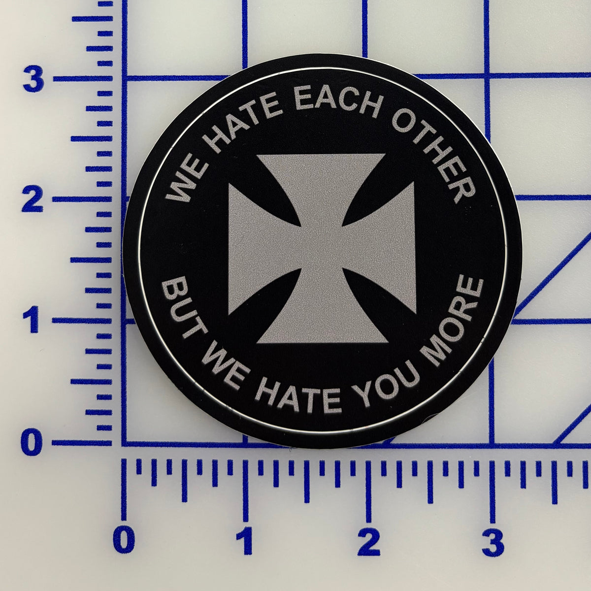 Official HMLA-169 We Hate Each Other But We Hate You More Sticker