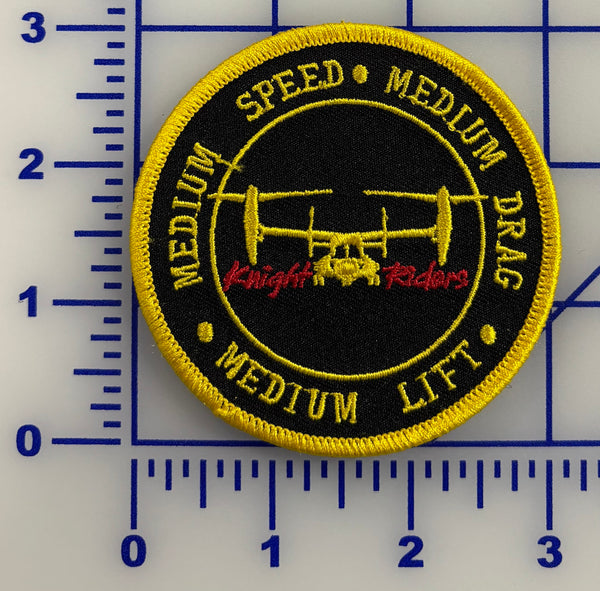 Officially Licensed USMC VMM-164 Knight Riders Shoulder Patch