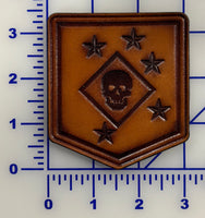 Officially Licensed USMC Marine Raider Battalion Leather Patches