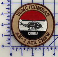 USMC AH-1 Combat Aircrew Iraq Patch