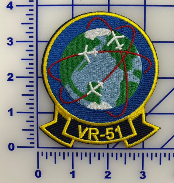 Officially Licensed US Navy VR-51 Windjammers Squadron Patch