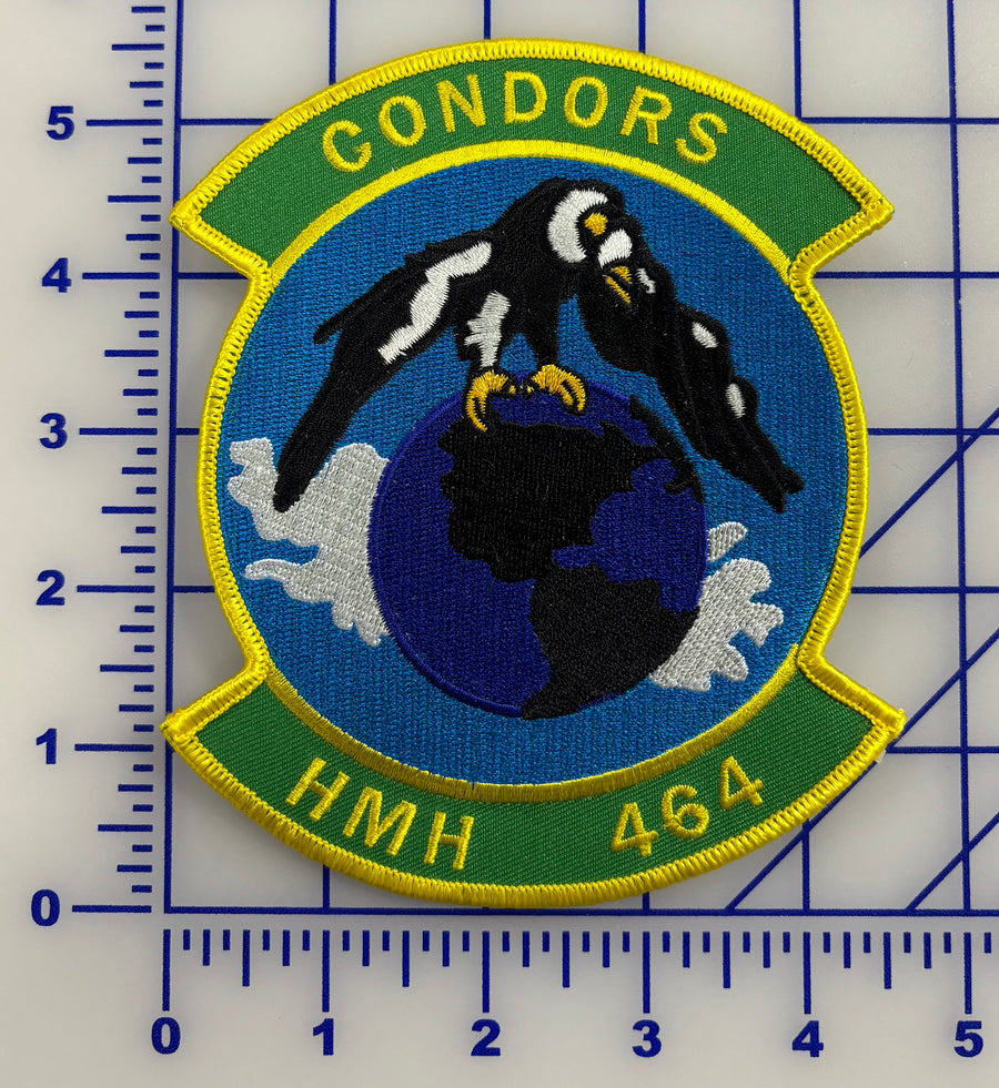 Officially Licensed USMC HMH-464 Large Squadron Patch