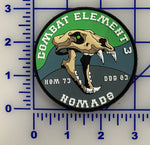 Official HSM-73.3 Combat Element 3 Nomads PVC Patch