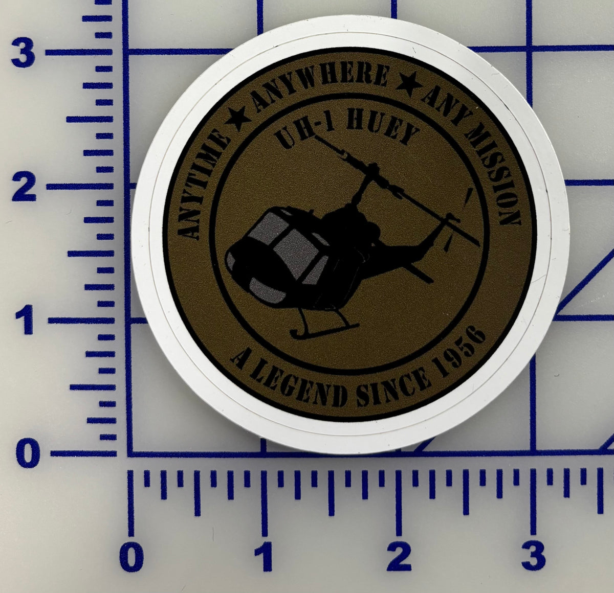 UH-1 Huey Legend Stickers