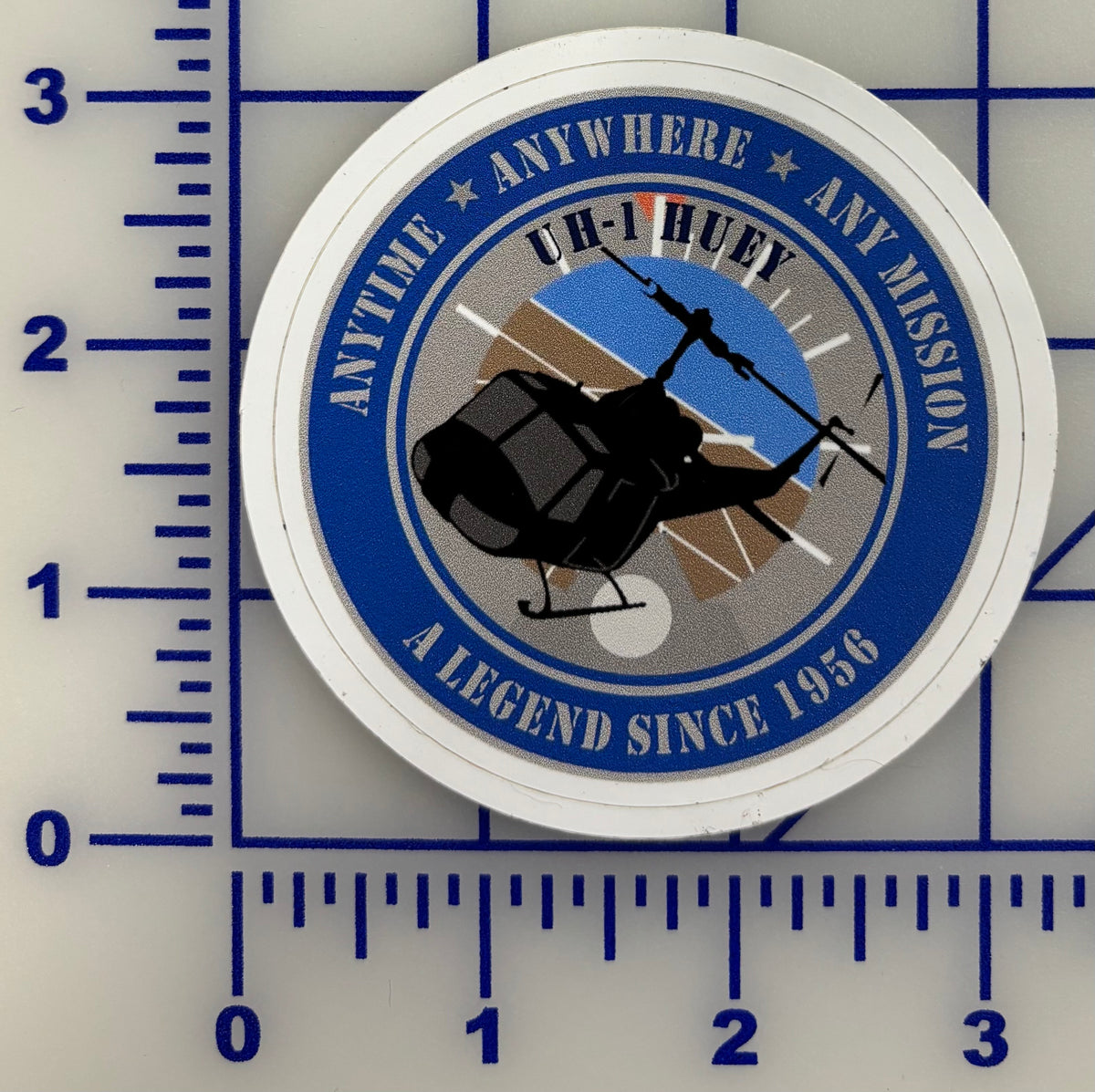 UH-1 Huey Legend Stickers