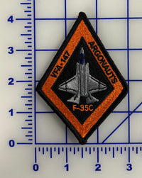 Official US Navy VFA-147 Argonauts Shoulder Patch