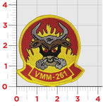 Officially Licensed USMC VMM-261 Raging Bulls Patch