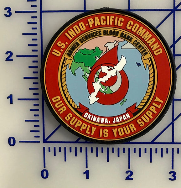 Official US Indo-Pacific Command Supply PVC Patch