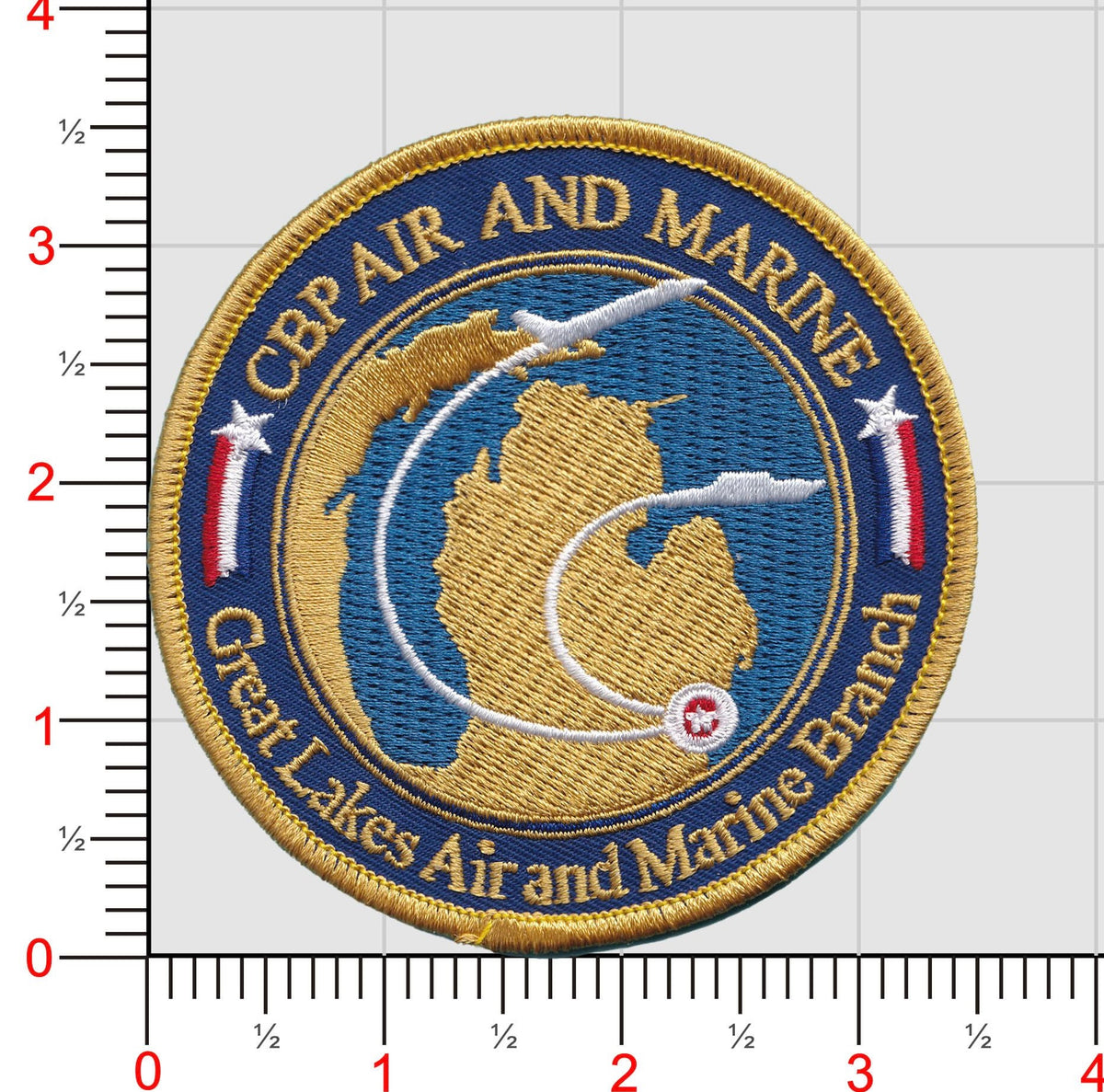 US Customs and Border Protection, Great Lakes Air & Marine Branch (Detroit) Patch