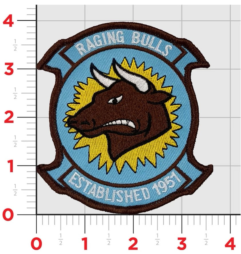 Official VMM-261 Raging Bulls Throwback Patch