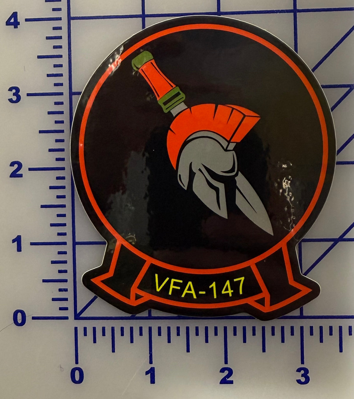 Officially Licensed US Navy VFA-147 Argonauts Sticker