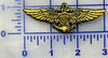 Embroidery 3 inch / Gold / With hook & loop