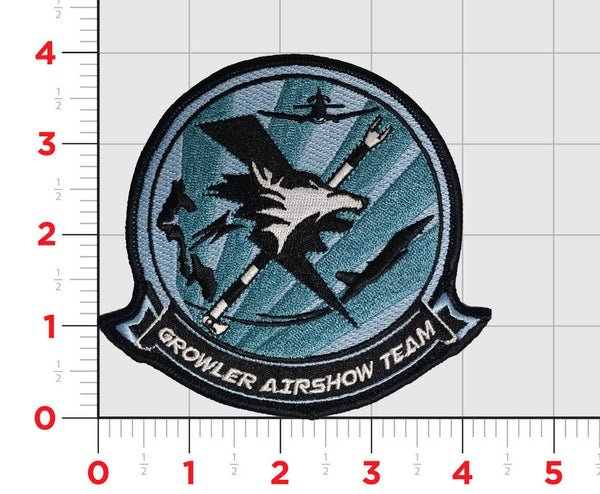 Official US Navy EA-18 Growler Airshow Team Patches