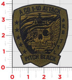 Official Alpha Company 1-10 Attack Pitch Black Patch