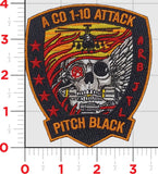 Official Alpha Company 1-10 Attack Pitch Black Patch