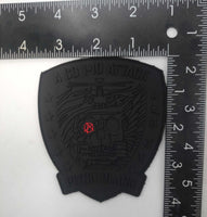 Official Alpha Company 1-10 Attack Pitch Black Patch
