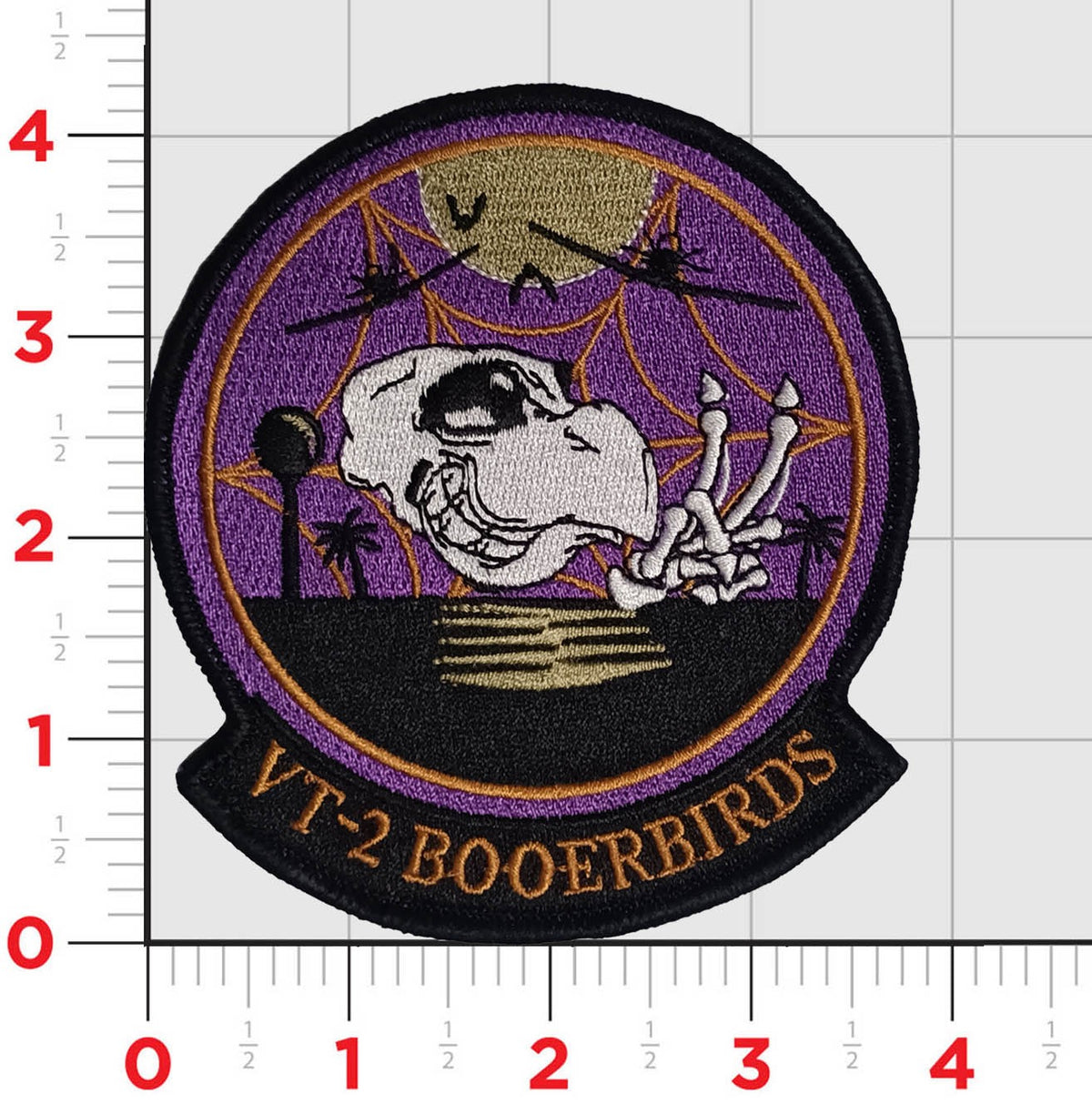 Official VT-2 Booeerbirds Halloween Patch