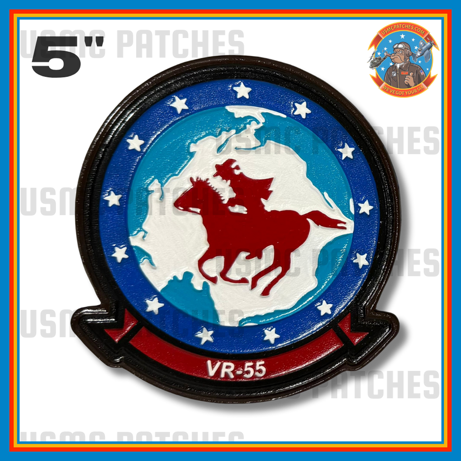 Officially Licensed US Navy VR-55 Minutemen 2026 Leather Patch