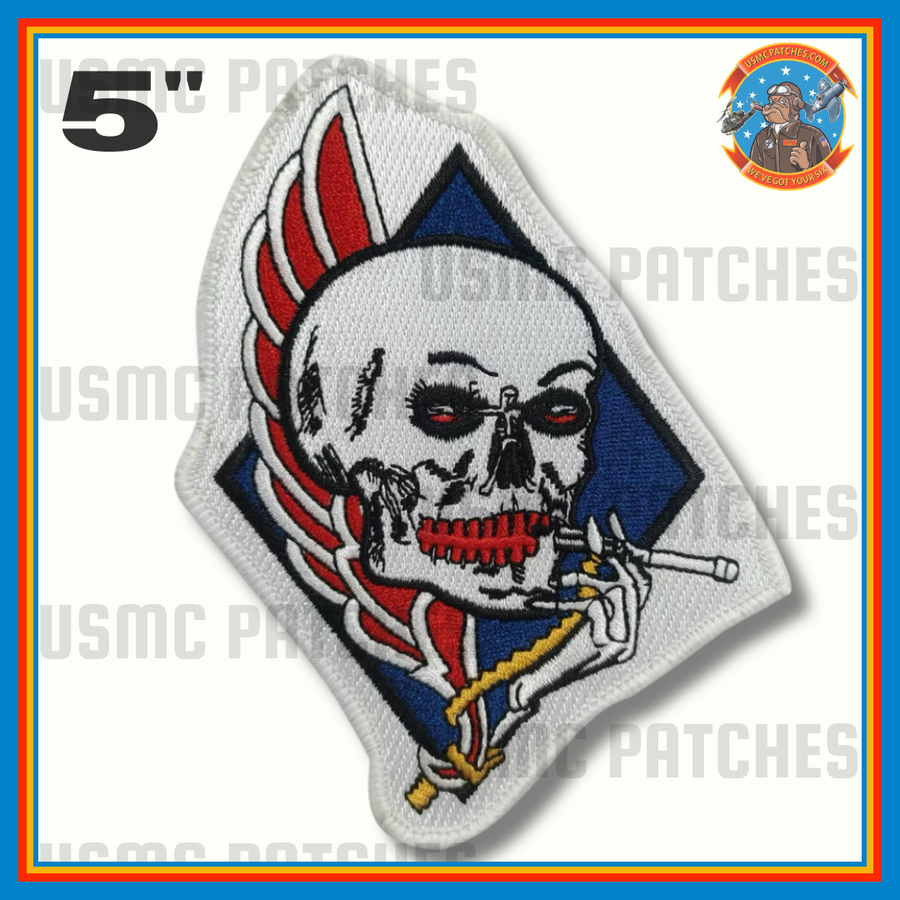 Official VFA-34 Blue Blaster Die Cut Squadron Patch