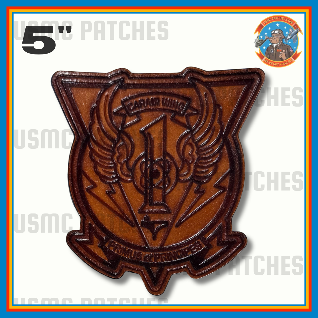 Officially Licensed US Navy Carrier Air Wing CVW-1 Leather Patch