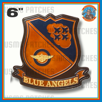 Officially Licensed US Navy Blue Angels Squadron Leather Patch