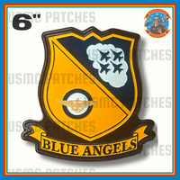 Officially Licensed US Navy Blue Angels Squadron Leather Patch