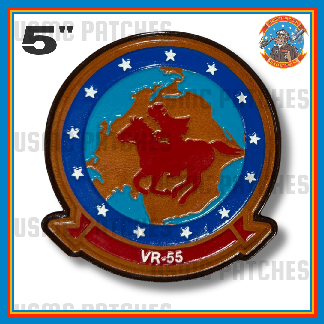 Officially Licensed US Navy VR-55 Minutemen 2026 Leather Patch
