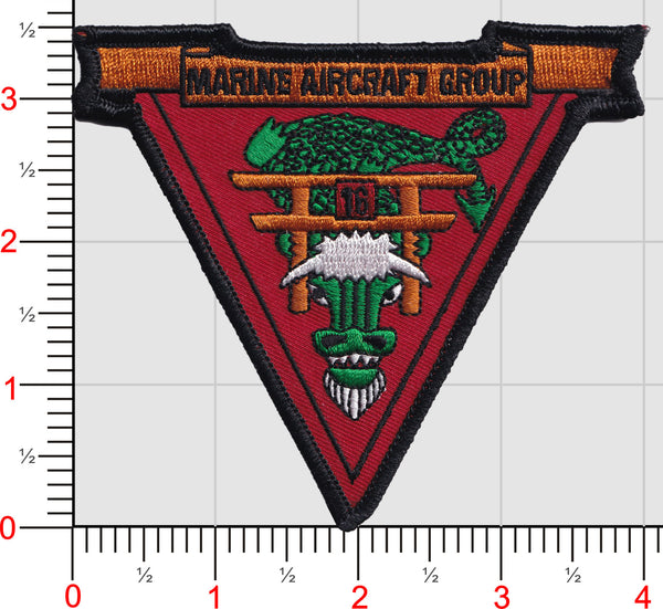 Officially Licensed USMC Marine Air Group MAG-16 Patch