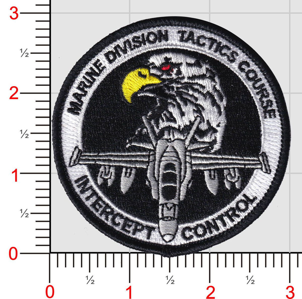 Official F-18 Hornet WTI Marine Division Tactics Course MDTC Patch