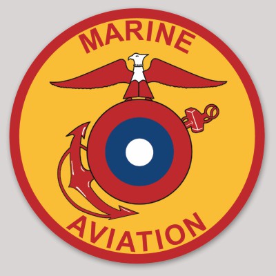 Marine Aviation Sticker (M)