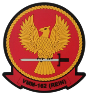 Officially Licensed VMM-162 Golden Eagles REIN PVC Patch