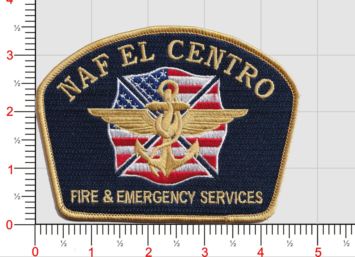 Official NAF El Centro Fire & Emergency Services Patch