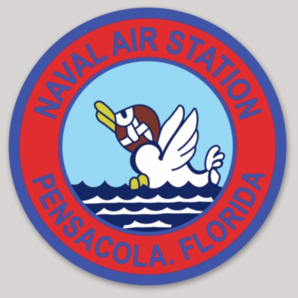 Officially Licensed US Navy NAS Pensacola Sticker