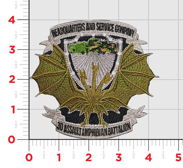 Officially Licensed H&HS 3rd Amphibian Assault Patch