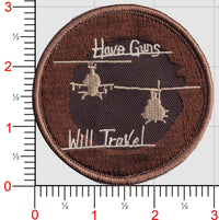 Official HMLA-167 Have Guns Will Travel Shoulder Patches