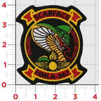 Official HMLA-367 Scarface IYAOYAS Ordie Patch
