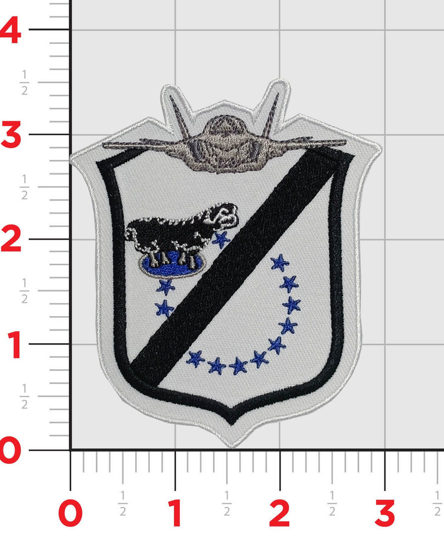 Officially Licensed USMC VMFA-214 Blacksheep Squadron F-35 Patch