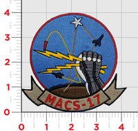Officially Licensed USMC Marine Air Control Squadron MACS-17 Patch