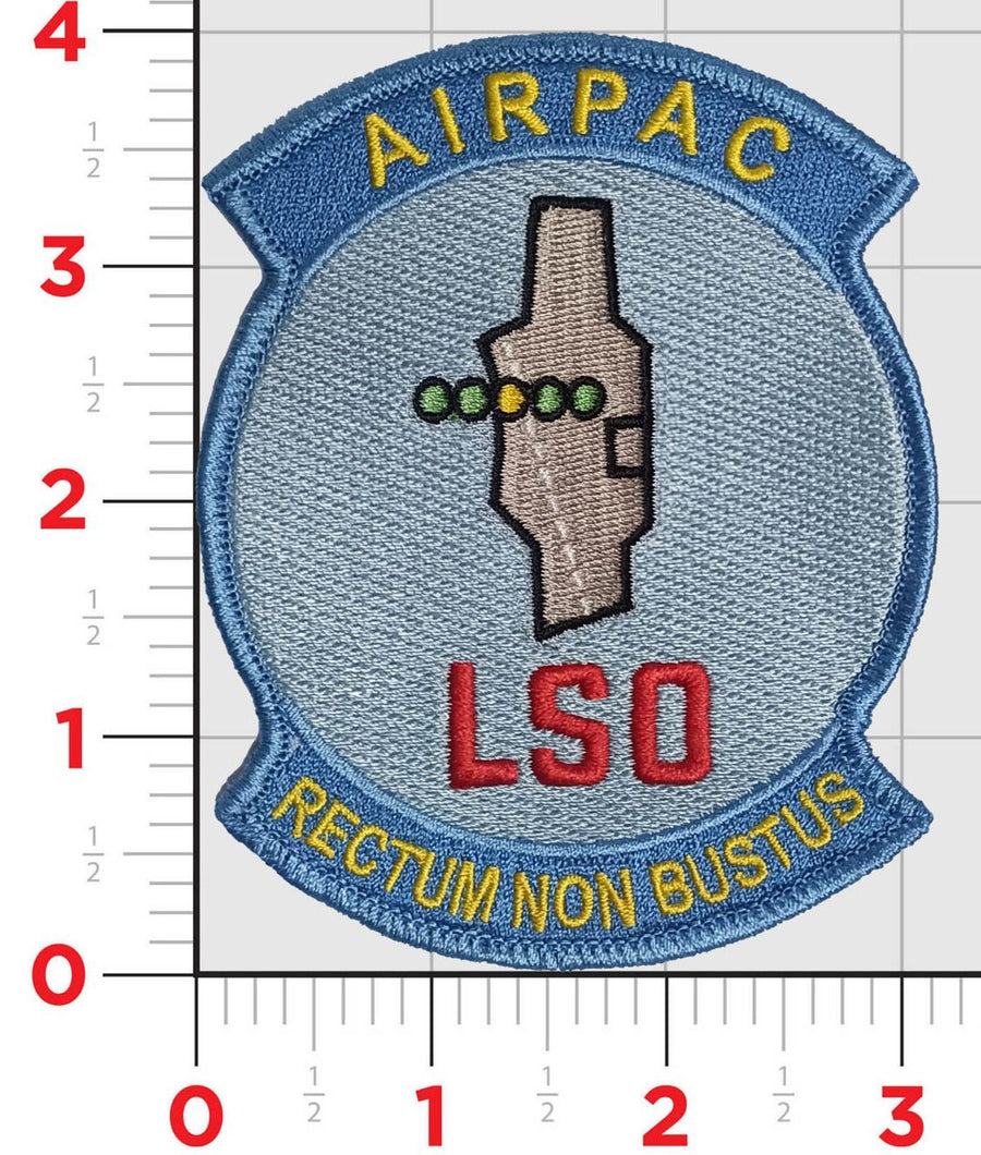 Official US Navy AIRPAC LSO Landing Safety Officer patch (L)