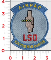 Official US Navy AIRPAC LSO Landing Safety Officer patch