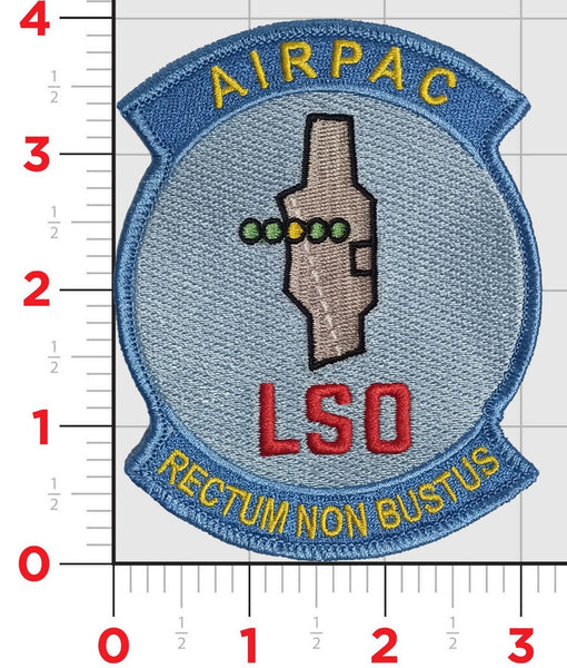 Official US Navy AIRPAC LSO Landing Safety Officer patch