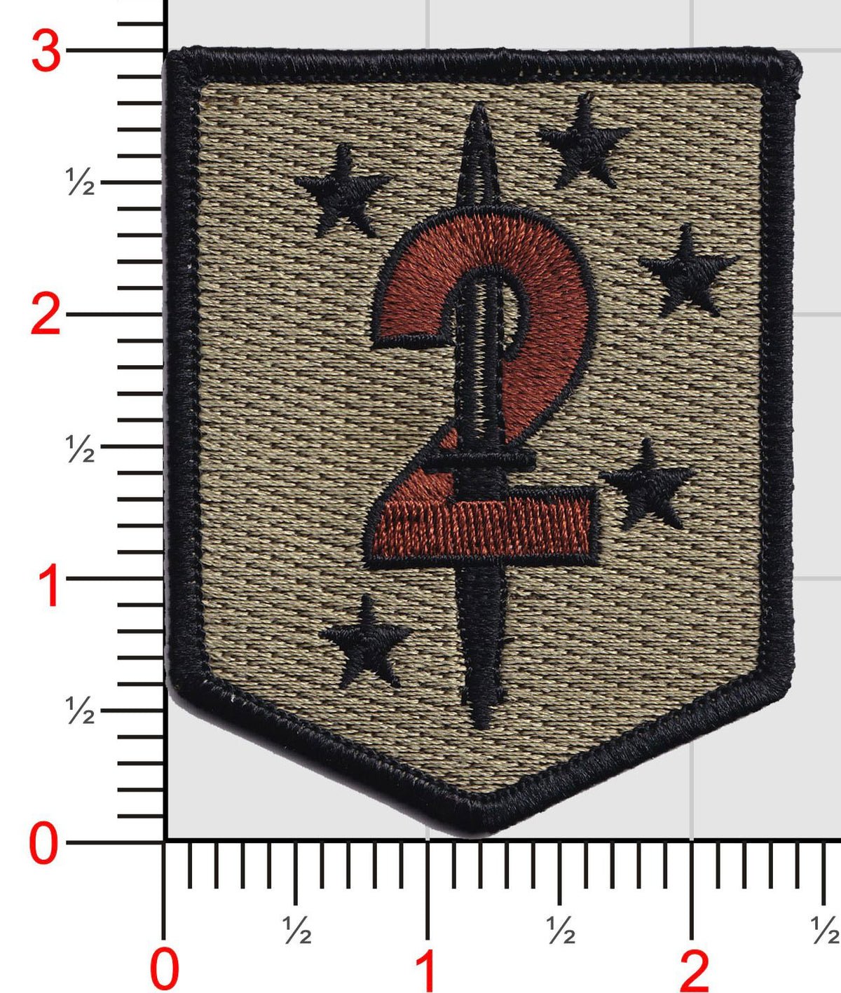 Officially Licensed USMC 2nd Raider Battalion Patches