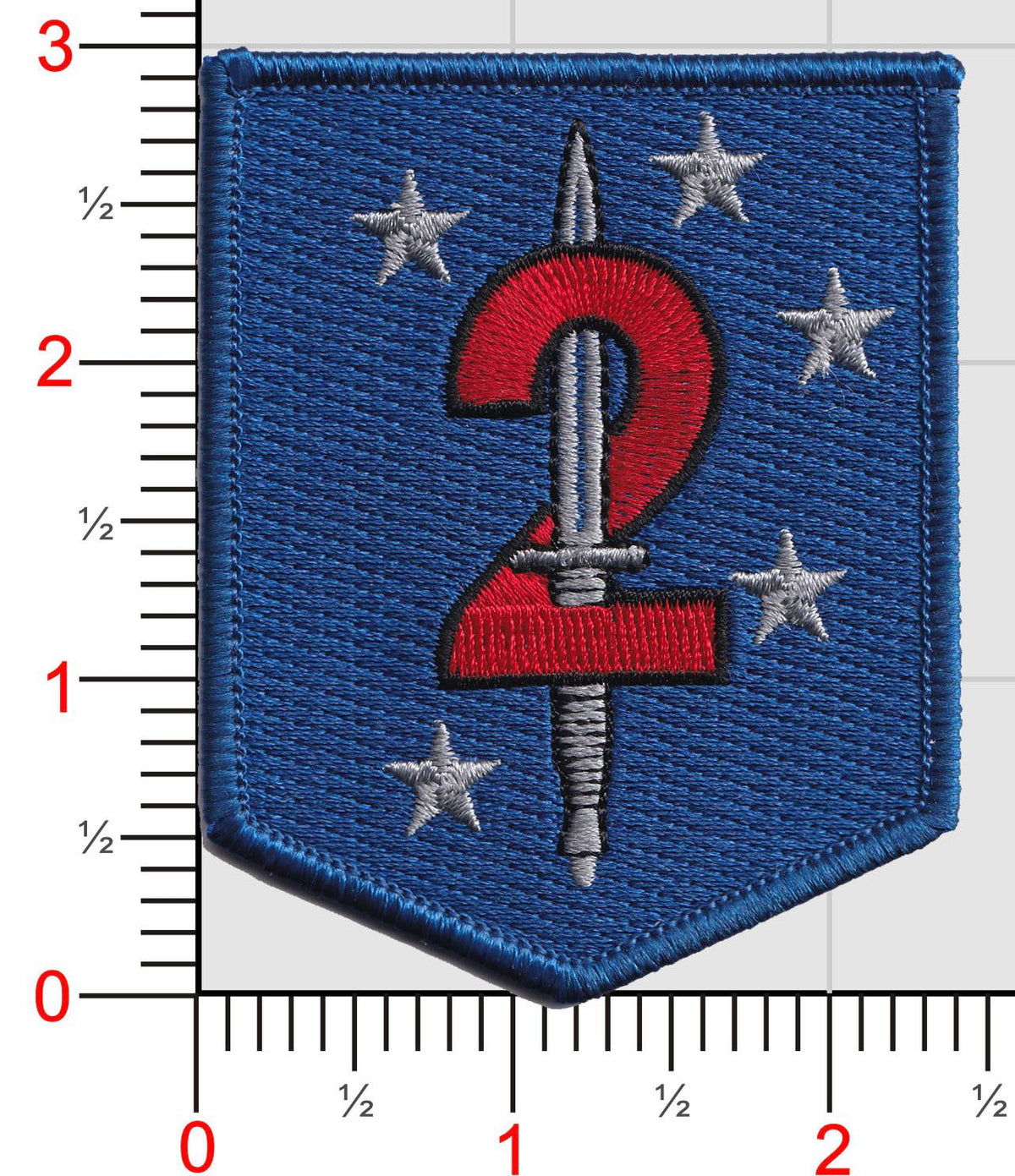 Officially Licensed USMC 2nd Raider Battalion Patches