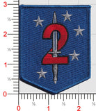 Officially Licensed USMC 2nd Raider Battalion Patches