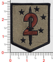 Officially Licensed USMC 2nd Raider Battalion Patches