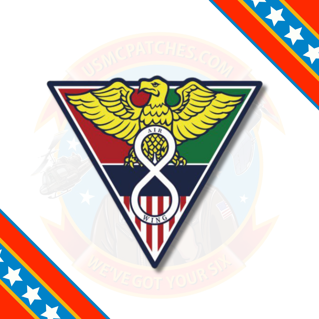 Officially Licensed US Navy CVW-8 Carrier Air Wing 8 Sticker