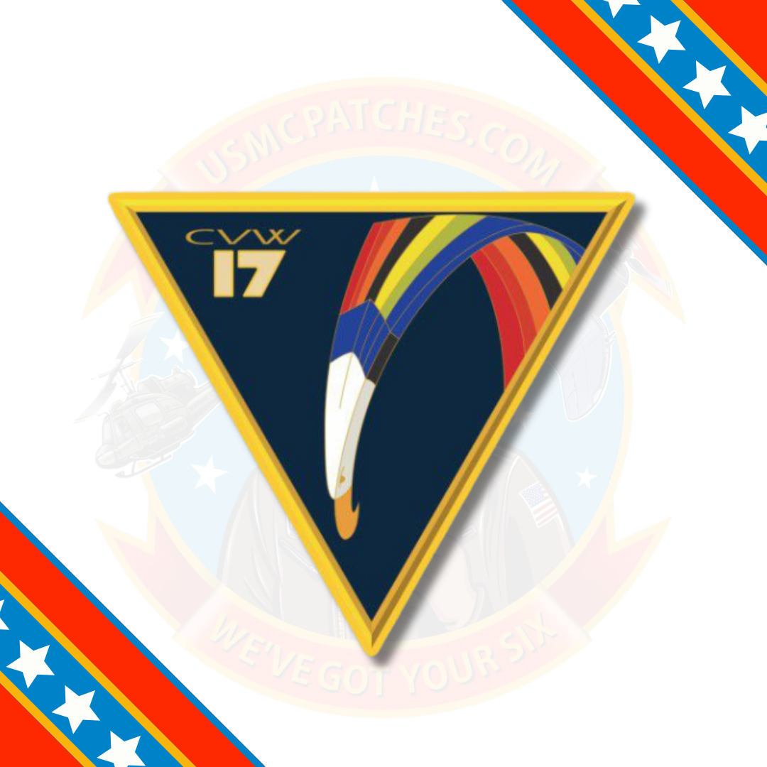 Officially Licensed US Navy CVW-17 Carrier Air Wing 17 Sticker